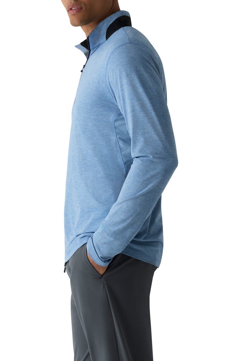 Greyson Guide Sport Quarter Zip Golf Pullover, Alternate, color, Coyote