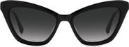 Kate Spade New York amelie 54mm gradient cat eye sunglasses