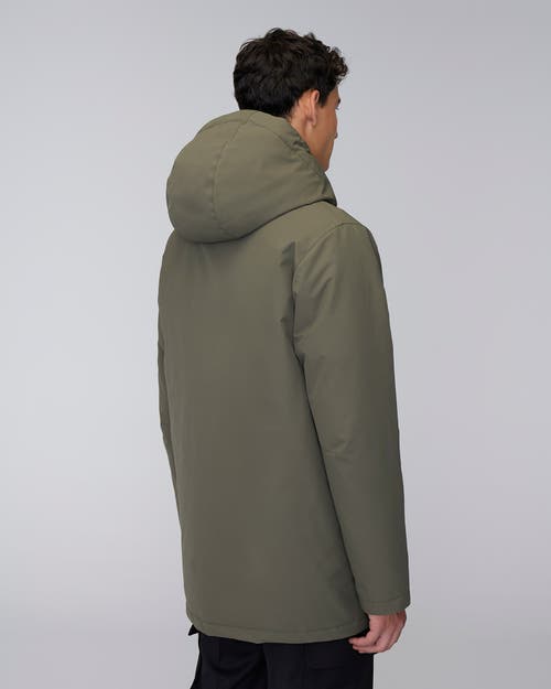 Quartz Co. Jules | Hooded Down Winter Jacket In Olive