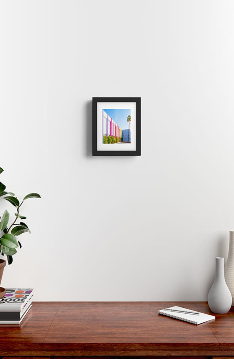 Deny Designs Hue Framed Art Print, Alternate, color, Blue