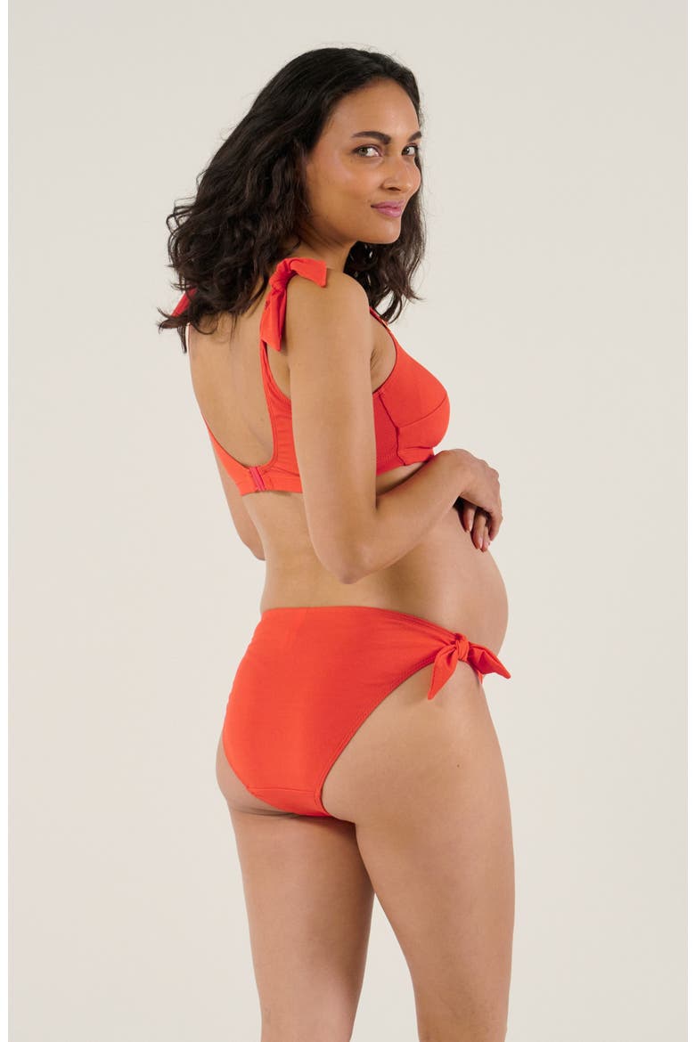 Maternity bikini Porto Vecchio, Alternate, color, Orange