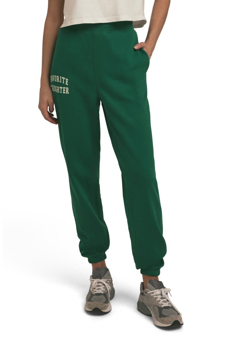 The Collegiate Joggers, Main, color, EMERALD