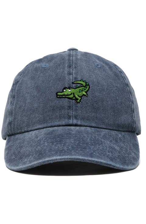 Alligator Embroidered Wildlife Cap