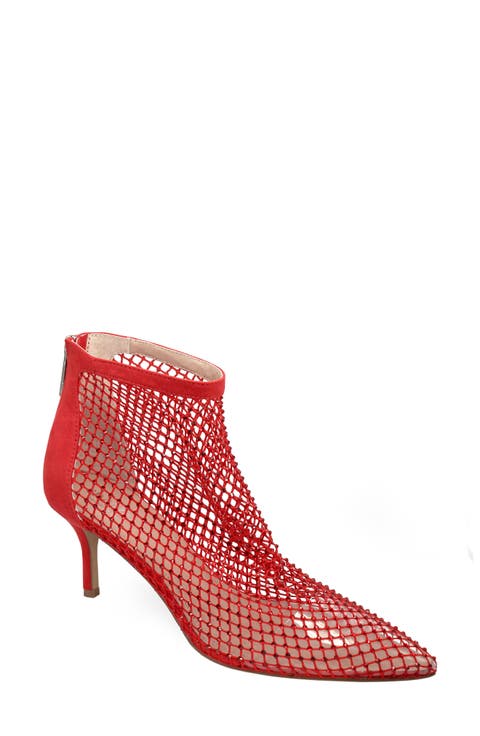 Afterhours Rhinestone Mesh Bootie (Women)
