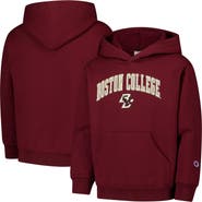 Champion Youth Champion Maroon Boston College Eagles Campus Pullover Hoodie