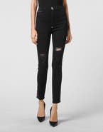 PHILIPP PLEIN Super High Waist Jegging Stones Women