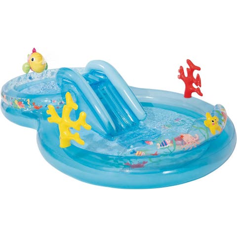 Under The Sea Inflatable Kiddie Pool