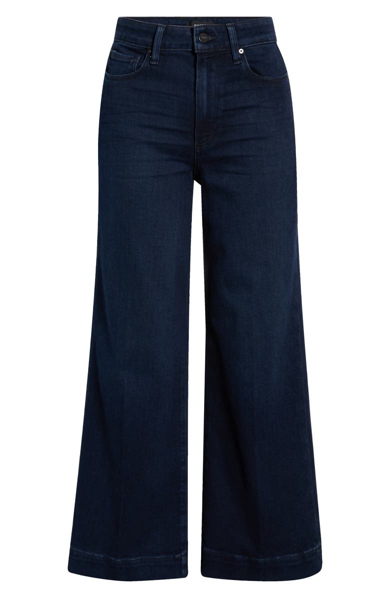 PAIGE Anessa High Waist Ankle Wide Leg Jeans, Alternate, color, Bespoke