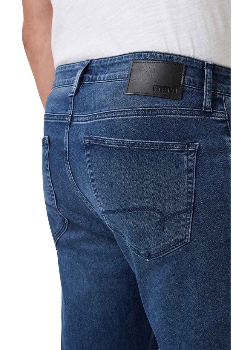 Steve Athletic Slim Fit Jeans, Alternate, color, MID BRUSHED SUPERMOVE