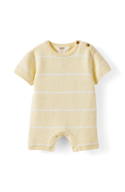 Organic Knit Short Sleeve All In One