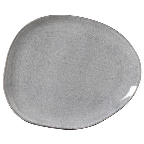 Porto Brasil Oval Dinner Plate Set Of 6 In Gray