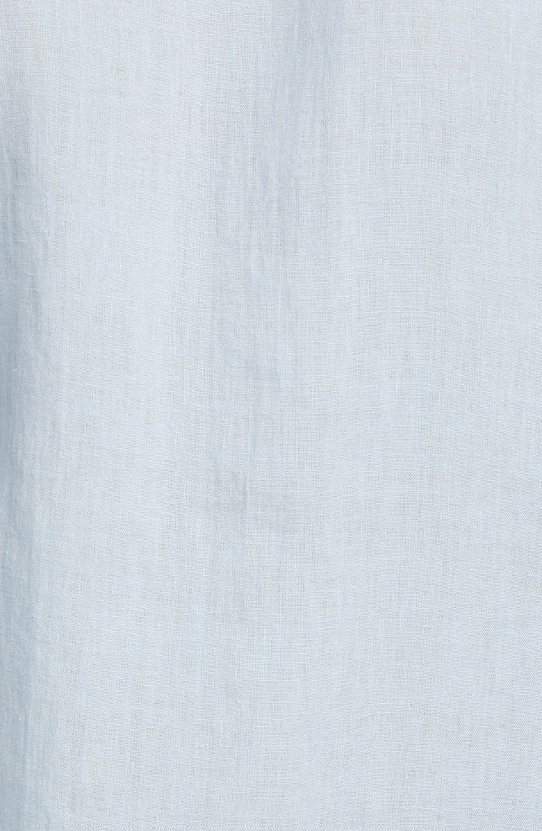 A.P.C. Vincent Slim Fit Linen Button-Up Shirt, Alternate, color, 