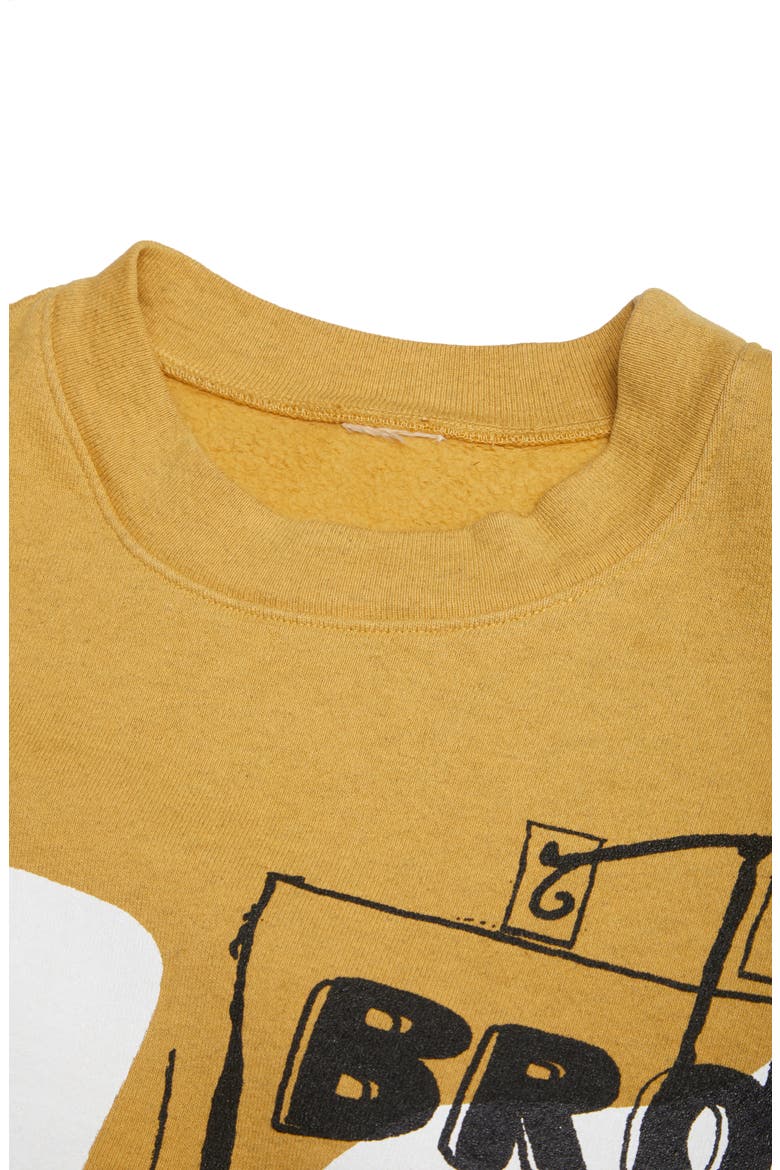 Shadazz Print Graphic Sweatshirt (Nordstrom Exclusive), Alternate, color, DRIED SUNFLOWER