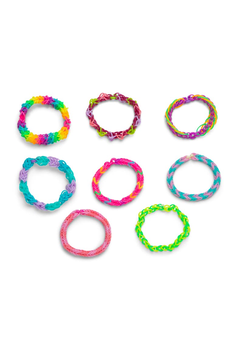 Brilliant Bracelets Rubber Band Bracelet Kit, Alternate, color, MULTI