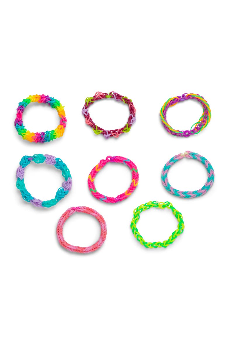Rainbow Loom Brilliant Bracelets Rubber Band Bracelet Kit, Alternate, color, Multi