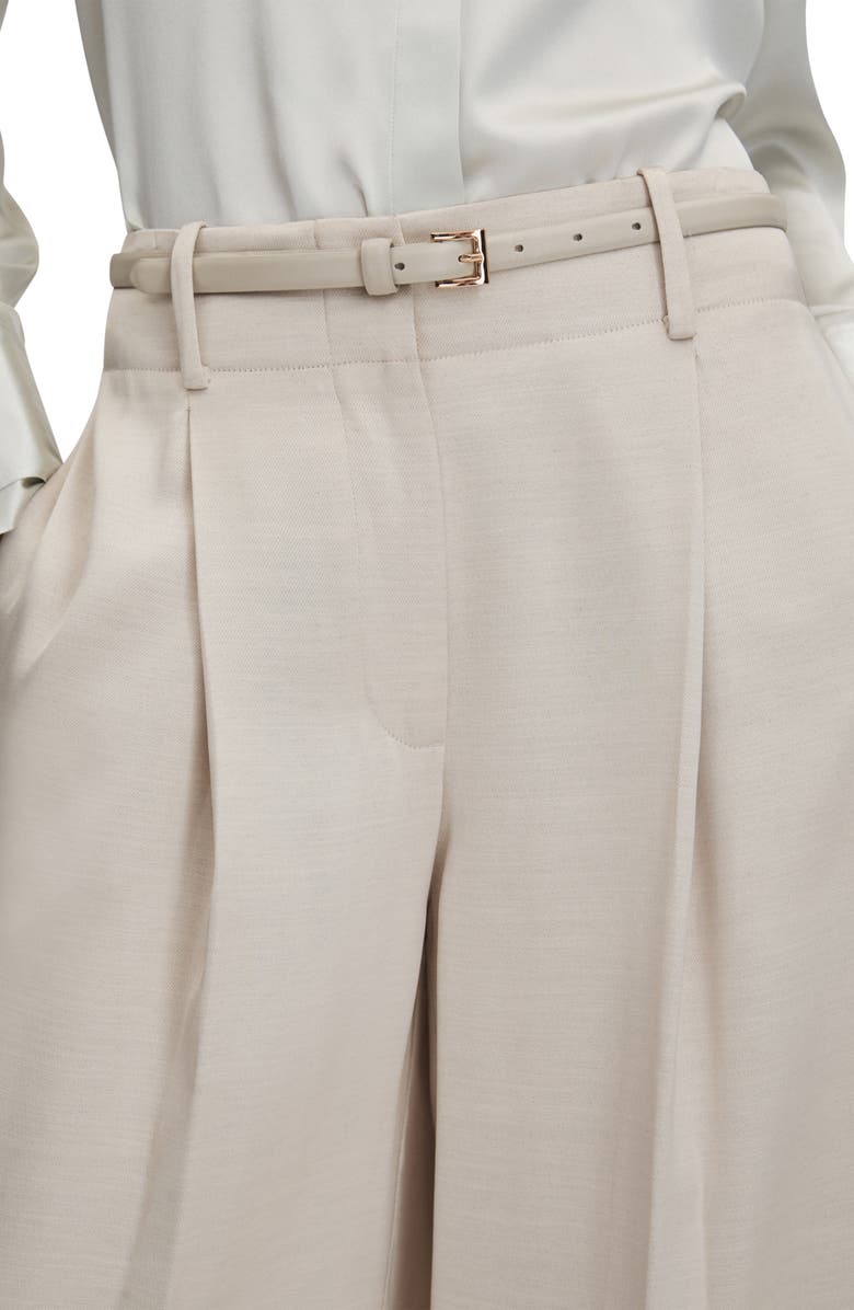 Reiss Isla High Waist Wide Leg Pants, Alternate, color, 