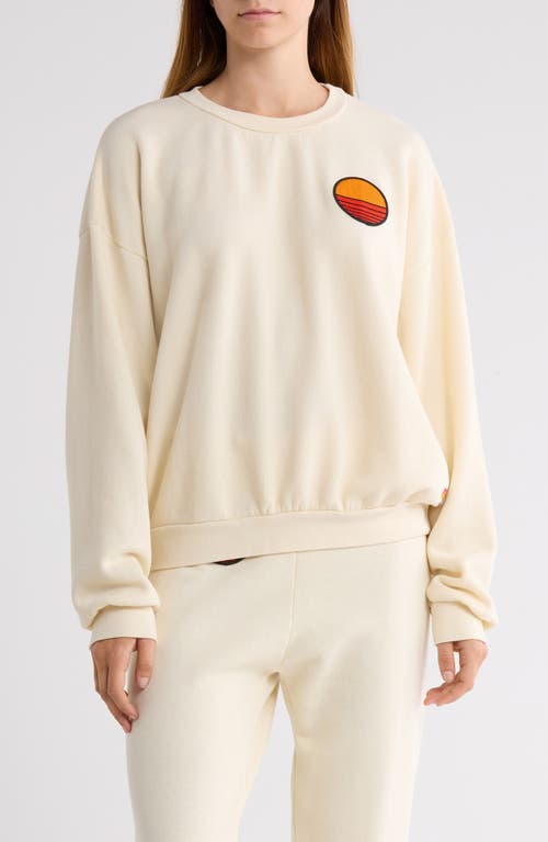 AVIATOR NATION AVIATOR NATION SUNSET PATCH SWEATSHIRT