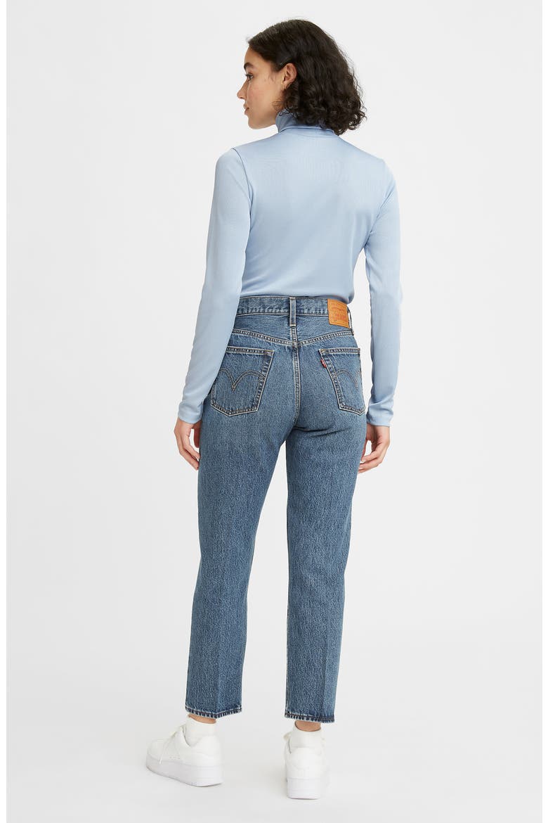 Levi's® 501® Crop Jeans, Alternate, color, SQUARE ONE