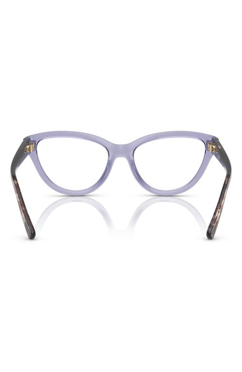 Vogue 54mm Cat Eye Optical Glasses In Purple