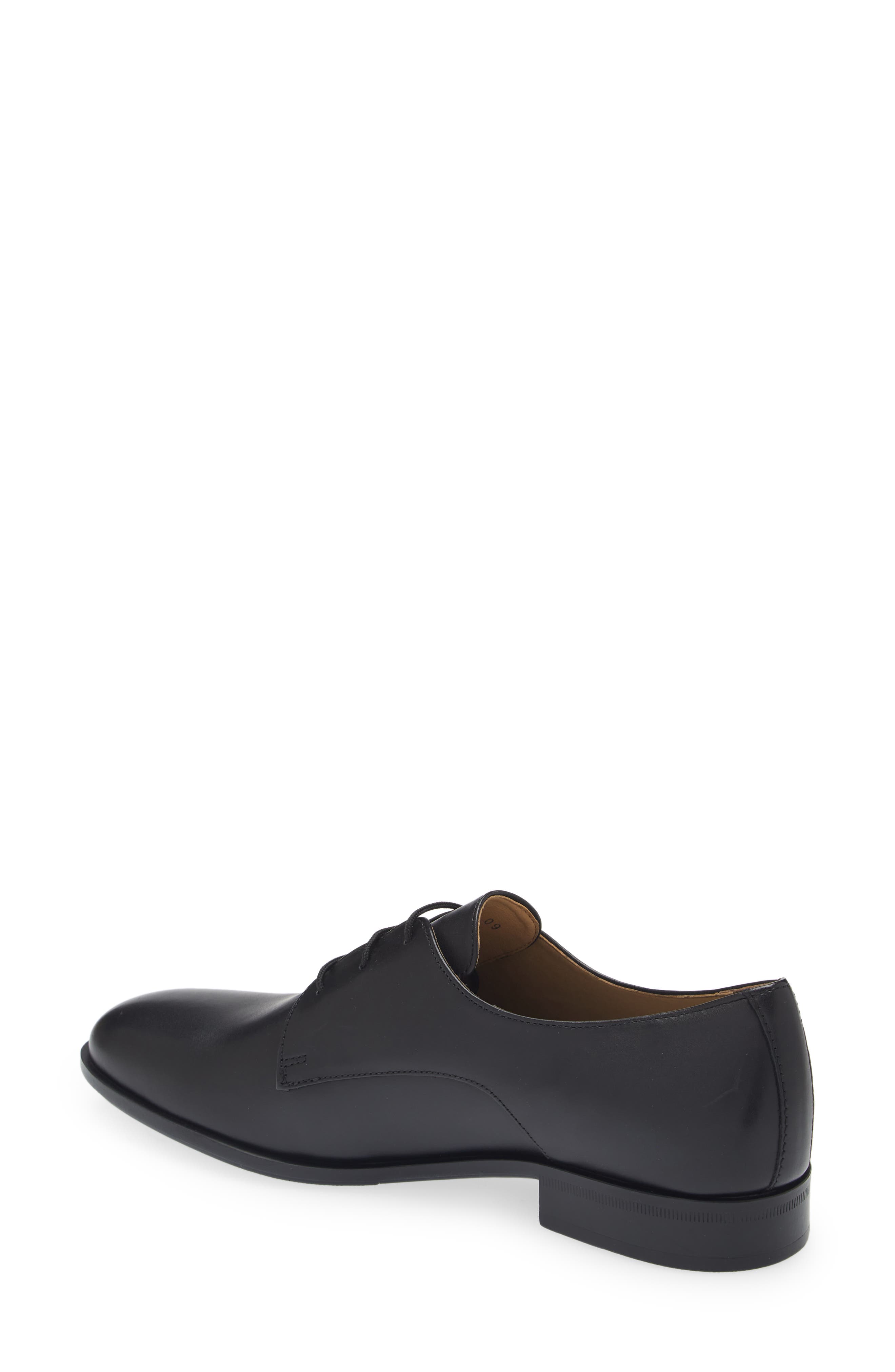 BOSS Colby Leather Derby, Alternate, color, Blk