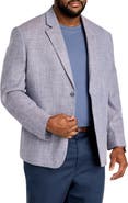 Synrgy by DXL Big & Tall Multi Colored Jacket-Relaxer Sport Coat