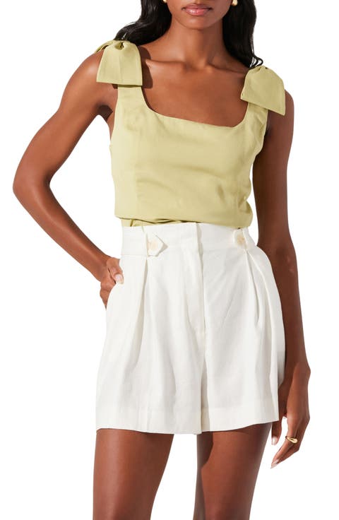 Bow Shoulder Tank