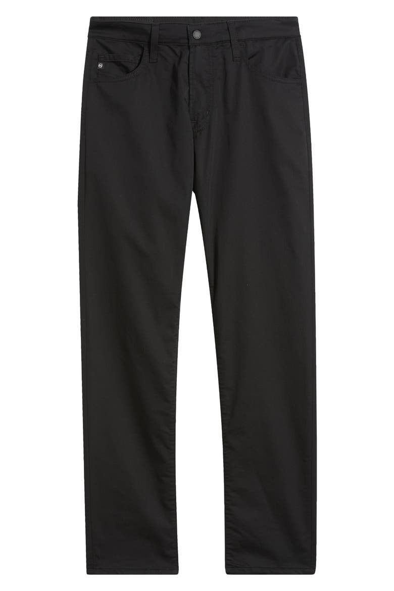 Tellis Airluxe™ Commuter Performance Sateen Slim Fit Pants, Alternate, color, TRUE BLACK