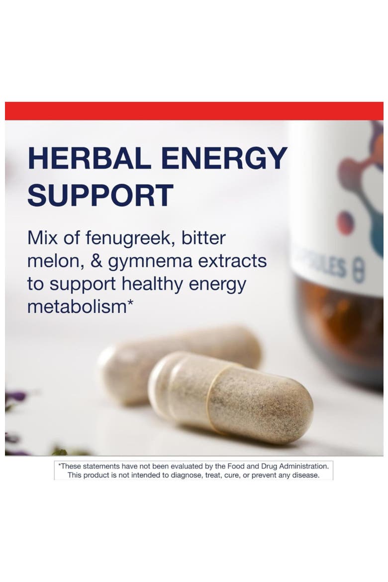 Fenugreek Plus Metabolic Support Supplement 60 Capsules, Alternate, color, None