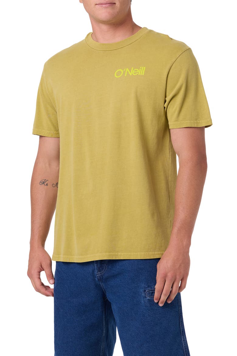 OG Surfer Vintage Graphic T-Shirt, Alternate, color, OCHRE