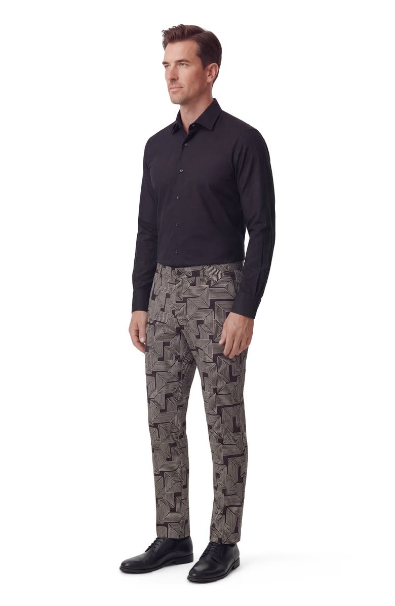 Lords of Harlech Inter Twine Mens Tailored Pant, Alternate, color, Inter Twine Black