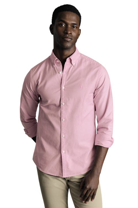 Stretch Washed Oxford Shirt