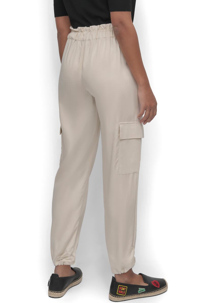 DKNY Jeans Skinny Leg Cargo Pants, Alternate, color, Light City Khaki