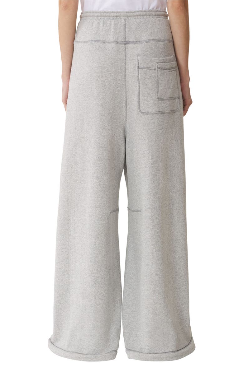 Lanvin Cotton Jersey Pants, Alternate, color, 