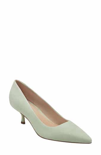 Calynna Pointed Toe Kitten Heel Pump