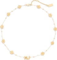 Marc Jacobs MJ Balloon Bead & Freshwater Pearl Necklace