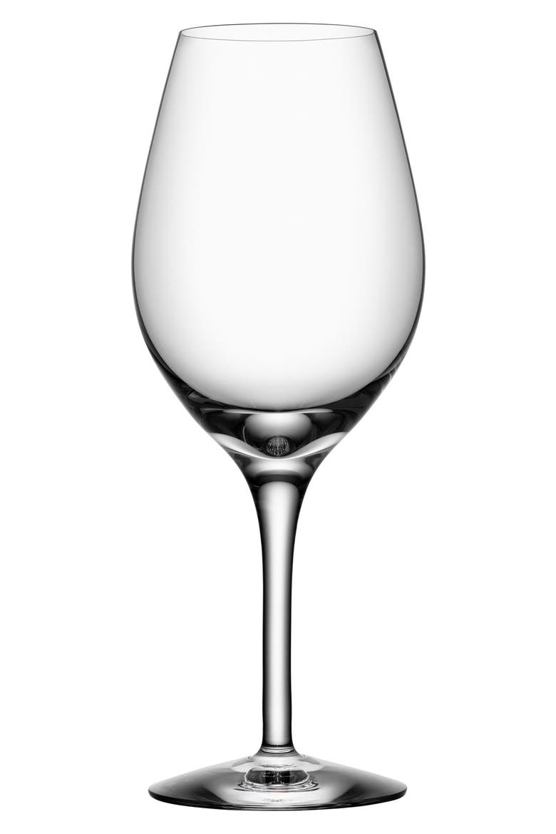 More Set of 4 Wine Glasses, Main, color, WHITE