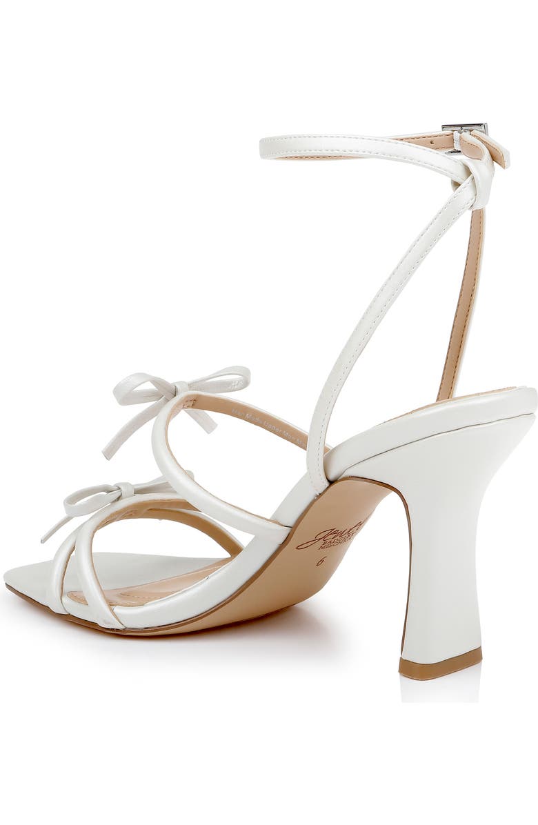 Jewel Badgley Mischka Kiyomi Ankle Strap Sandal, Alternate, color, White Matte