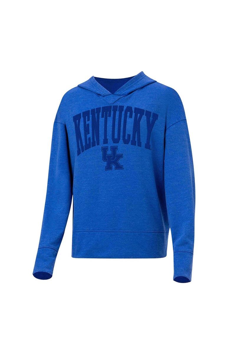 CONCEPTS SPORT Women's Concepts Sport Royal Kentucky Wildcats Volley Long Sleeve Hoodie T-Shirt, Alternate, color, 