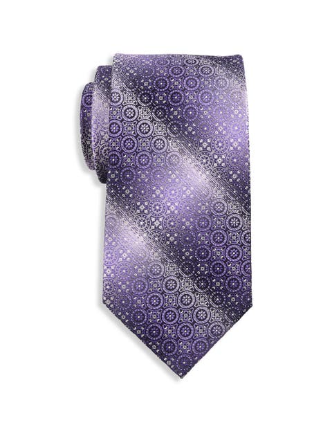 Big & Tall Ombré Medallion Tie