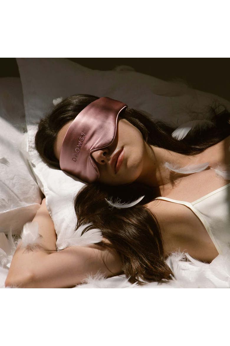 Damask Rose Featherweight Sleep Mask, Alternate, color, Damask Rose