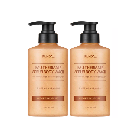 Eau Thermale Scrub Body Wash Cozy Darjeeling 2 Pack