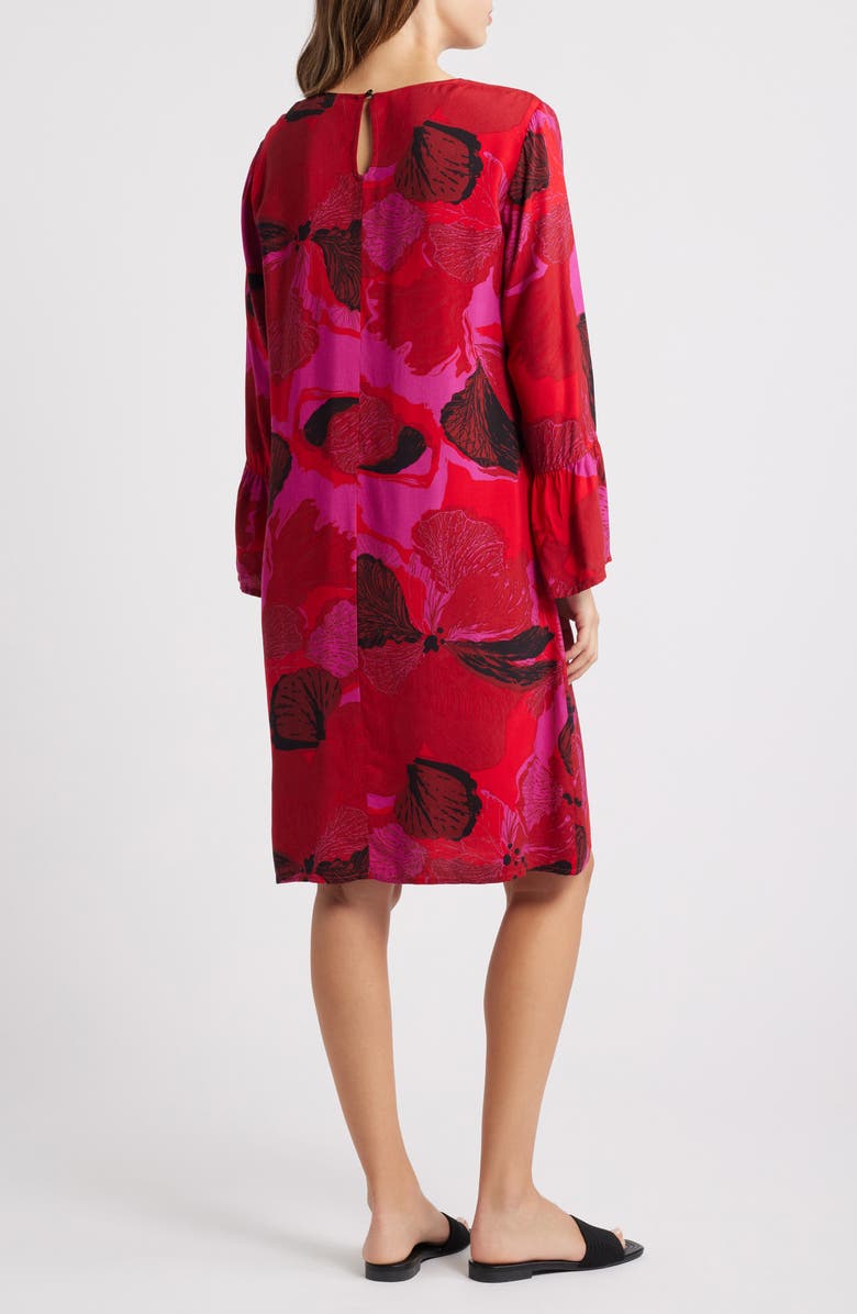 Masai Copenhagen Novella Floral Long Sleeve Shift Dress, Alternate, color,