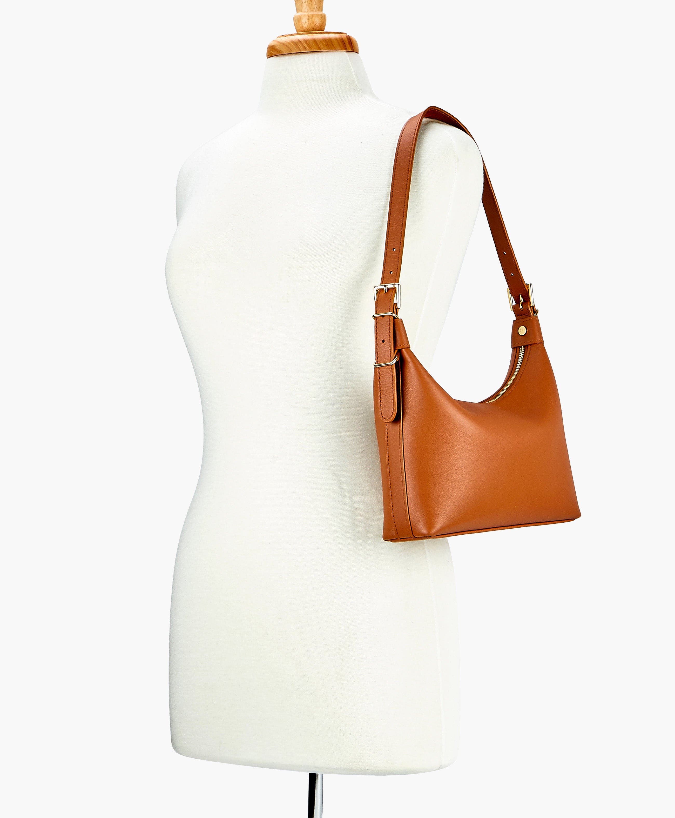 GiGi New York Blake Shoulder Bag, Alternate, color, Mocha Mousse