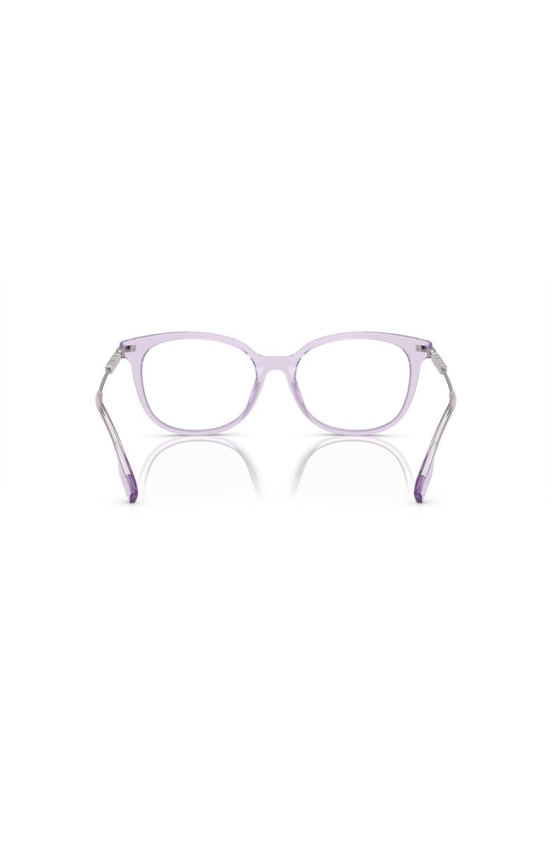 Burberry 51mm Square optical glasses, Alternate, color, Violet