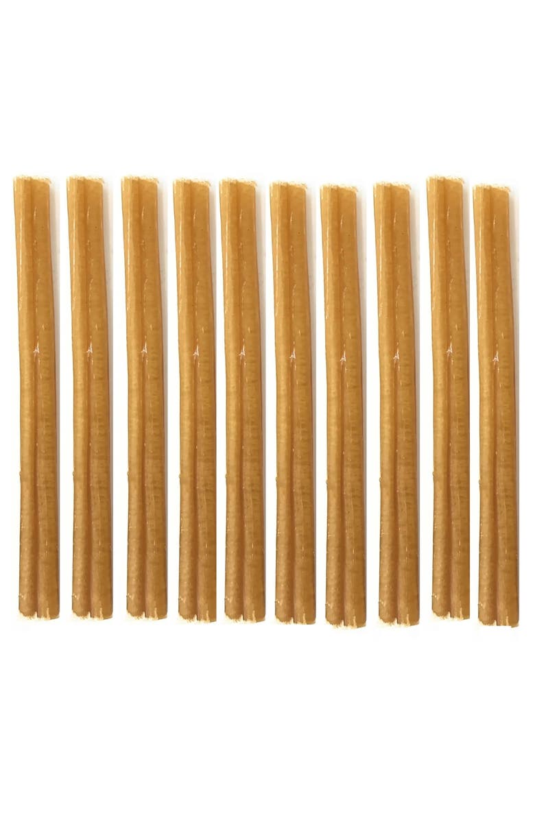 Sancho & Lola's Closet 6 Inch Thin Bully Sticks 10 Count Dog Treat, Alternate, color, Multicolored