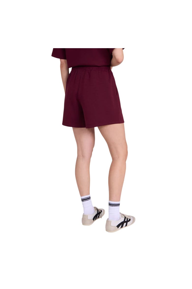 Cora Travel Shorts, Alternate, color, Burgundy