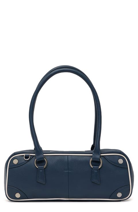 Small Meredith Leather Shoulder Bag