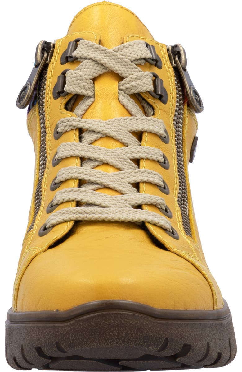 Rieker Heikie 05 Boot, Alternate, color, Yellow/Orange-Multi/Gelb