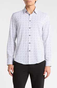 Mini Floral Button-Up Shirt