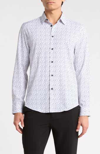 Mini Floral Button-Up Shirt